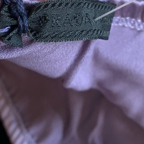 NWT Vtg PRADA Milano Silk Slip Skirt, Tulle Trim w/ Orig. Prada Gift Box - Picture 14 of 16